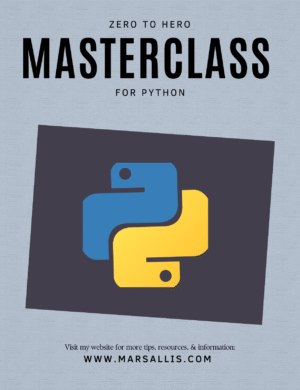 Zero to Hero Masterclass for Python Guide